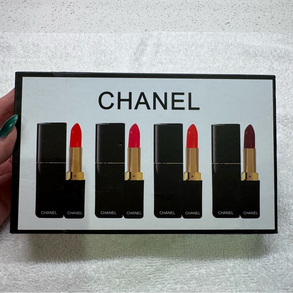 Chanel Shades of Red Lipstick Collection Full Size items